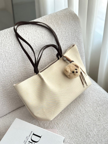 کیف زنانه دوشی و دستی کتان کد 865