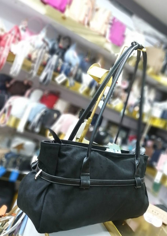 کیف جیر زنانه مشکی جنس خارجی کد 903